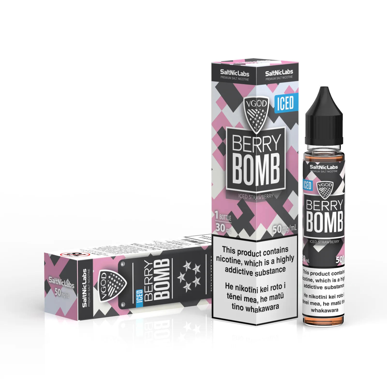 VGOD Iced Berry Bomb SaltNic 50mg/30ml