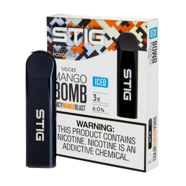 STIG MANGO ICED 300PUFFS 60NIC