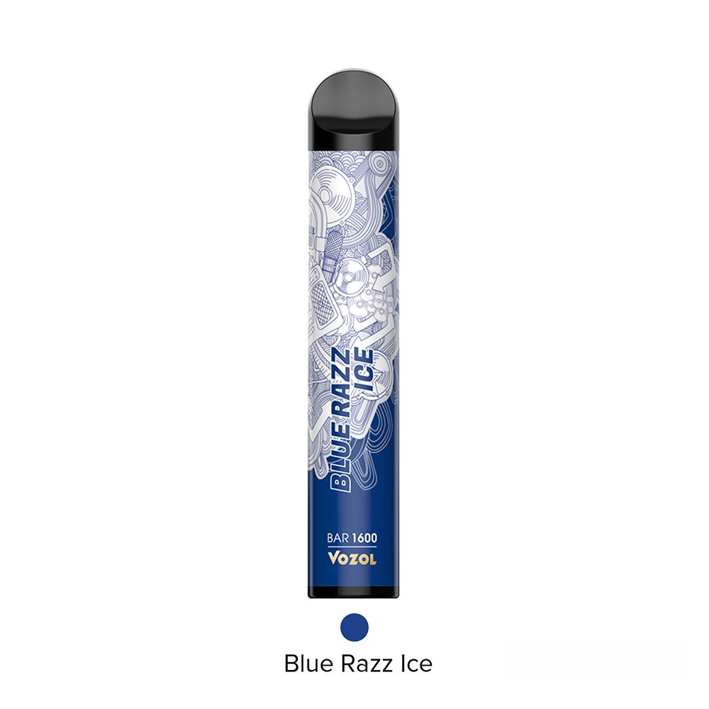 VOZOL BLUE RAZZ ICE 1600puffs 50nic