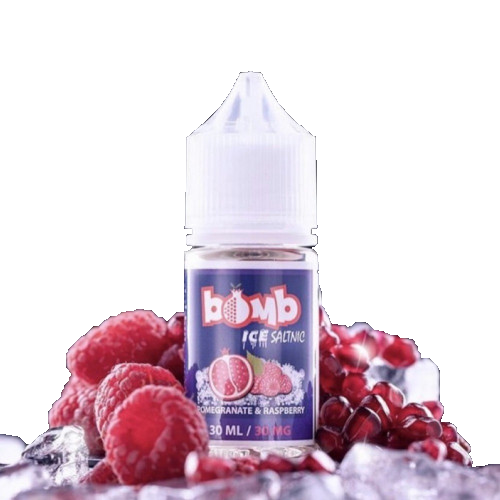 BOMB POMEGRANTE &RASPEBERRY ICE 30MG/30ML