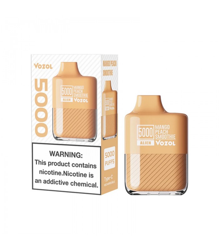 VOZOL MANGO PEACH MINT 20NIC 5000 PUFFS