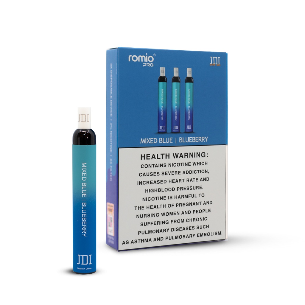 JDI ROMIO XL BLUE-BLUEBERRY 20MG 800PUFFS