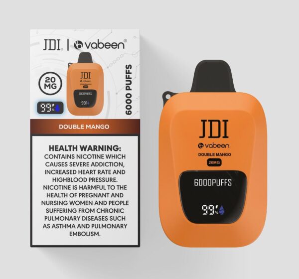 JDI VABEEN 6000PUFFS DOUBLE MANGO 20MG