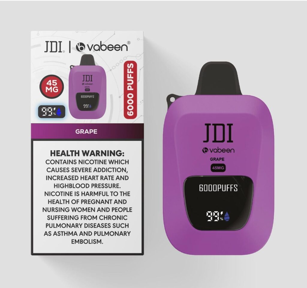 JDI VABEEN 6000PUFFS GRAPE 45MG