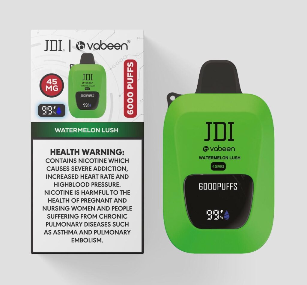 JDI VABEEN 6000PUFFS WATERMELON 45MG